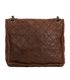 Paris-Edinburgh Square Flap Bag, back view